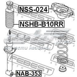 NSHBB10RR Febest буфер-відбійник амортизатора заднього