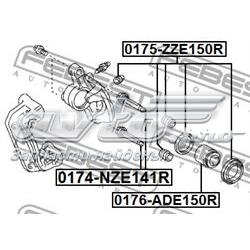 0175ZZE150R Febest ремкомплект супорту гальмівного заднього