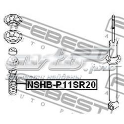 Купити NSHBP11SR20 Febest Буфер-відбійник амортизатора переднього + пильовик