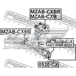 MZABCX9S Febest Сайлентблок переднього нижнього важеля