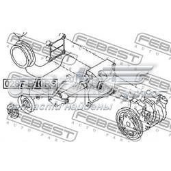 Купити 0287B10RS Febest Натяжний ролик