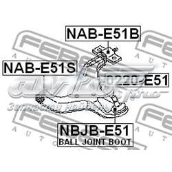 С/блок нижнього важеля Febest NABE51S