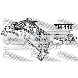 Сайлентблок задньої балки/підрамника Febest TM116 ціна, від 7.02 USD
