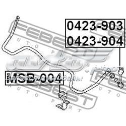 Яйця на стабілізаторі задні Febest 0423903 ціна, від 9.98 USD