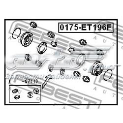 Купити 0175ET196F Febest Ремкомплект переднього супорту
