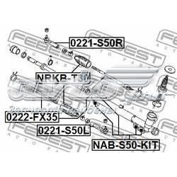 Купити 0221S50L Febest Рульовий наконечник