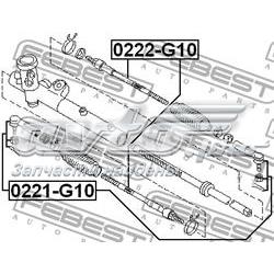 Тяга рульова поперечна Febest 0222G10 ціна, від 6.19 USD