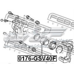 Поршень супорту гальмівного, переднього 0176GSV40F Febest