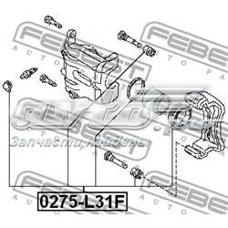 Ремкомплект переднього супорту 0275L31F Febest