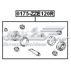 Купити 0175ZZE120R Febest Супорт гальмівного, заднього