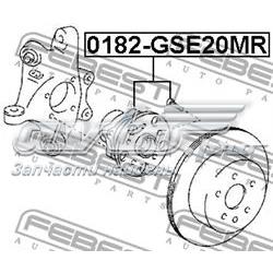 Маточина задня 0182GSE20MR Febest