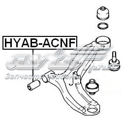 Сайлентблок переднього нижнього важеля HYABACNF Febest