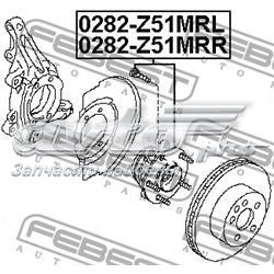 Купити 0282Z51MRL Febest Маточини передніх коліс