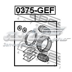 0375GEF Febest Ремкомплект гальмівної системи