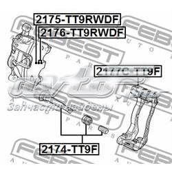 Кронштейн гальмівного супорта Ford 6C112B135BC ціна, від 60.23 USD