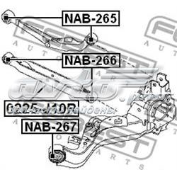 Важіль задньої підвіски нижній, лівий 0225J10R Febest