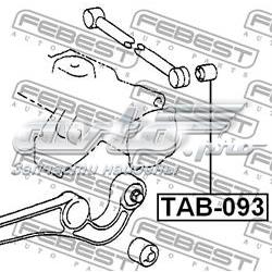 Сайлентблок тяги поперечної, задньої підвіски TAB093 Febest