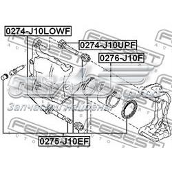 Направляюча супорту переднього FEBEST 0274J10LOWF