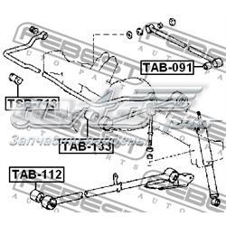 Сайлентблок тяги поперечної, задньої підвіски TAB091 Febest
