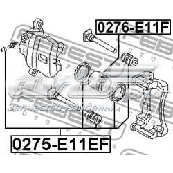 Купити 0276E11F Febest Поршень супорту гальмівного, переднього