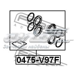 Ремкомплект переднього супорту 0475V97F Febest