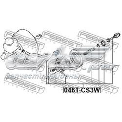 Циліндр зчеплення, головний 0481CS3W Febest