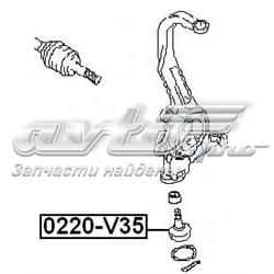 Купити 0220V35 Febest Кульова опора, нижня