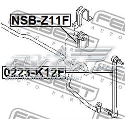 Втулка переднього стабілізатора NSBZ11F Febest