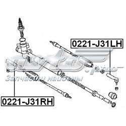 Накінечник поперечної рульової тяги M1022 Teknorot