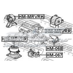 HMMRVFR Febest подушка (опора двигуна, передня)