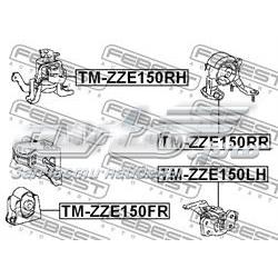 TMZZE150RR Febest Задня подушка двигуна