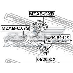 Сайлентблок нижнего переднего рычага  FEBEST MZABCX7S