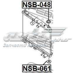 Купити 21507AX600 Nissan/Infiniti Подушка радіатора охолодження, нижня