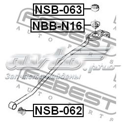 Сальник куліси перемикання передач Febest NSB062