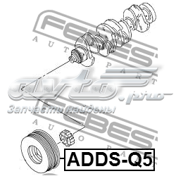 Шків колінвала ADDSQ5 Febest