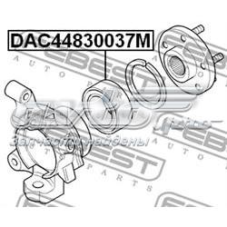 Підшипник маточини передньої/задньої Febest DAC44830037M