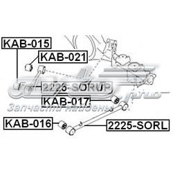 Сайлентблок задньої тяги Febest KAB021