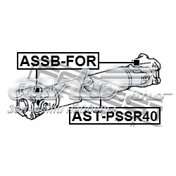 Купити ASTPSSR40 Febest Кардан задній