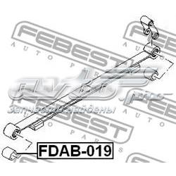 Сайлентблок ресори, передній FDAB019 Febest