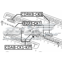 Пильник рульової рейки CDRKBCK1 Febest