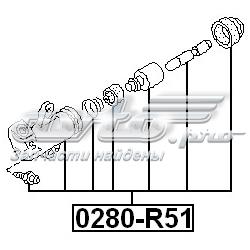 0280R51 Febest Циліндр зчеплення робочий