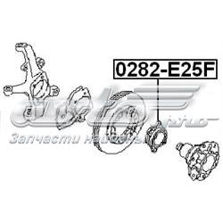 0282E25F Febest Підшипник маточини передньої