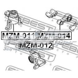 MZM012 Febest подушка (опора двигуна, ліва)