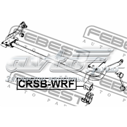Втулка переднього стабілізатора CRSBWRF Febest