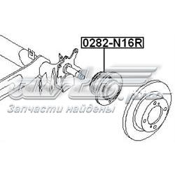 Маточина заднього колеса Febest 0282N16R