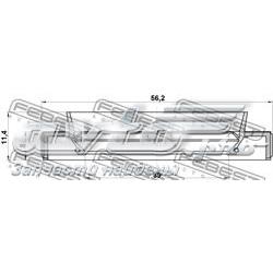 91205PL3B02 Honda Сальник піввісі переднього моста, лівої
