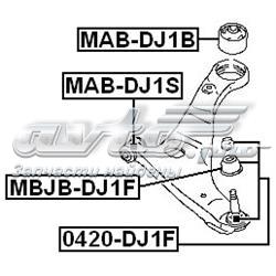 Сайлентблок переднього важеля MABDJ1B Febest