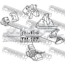Подушка двигуна задня TM107 Febest