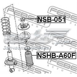Втулка штоку переднього амортизатора Febest NSB051 ціна, від 3.76 USD
