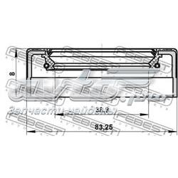 Сальник роздавальної коробки, первинного вала 95NEY42830808C Febest